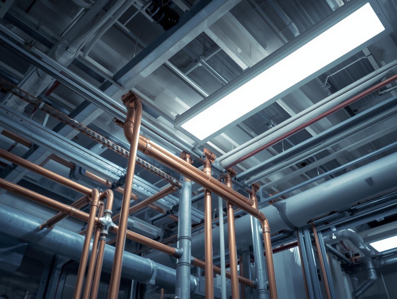 Home electrical and plumbing installation